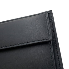 将图像加载到图库查看器中,Dior CD Icon Bi-fold Wallet Black2ESBC027CDI_H00N Grained CalfLeather