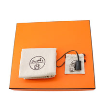 Load image into Gallery viewer, HERMES HERMES Her Zip Black Toile Military Vache Hunter Leather Size PM