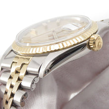 将图像加载到图库查看器中,ROLEX Datejust Wide Boy W36mm Stainless Steel K18YG Champagne Dial1601