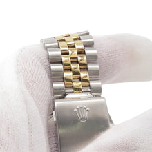 将图像加载到图库查看器中,ROLEX Datejust Wide Boy W36mm Stainless Steel K18YG Champagne Dial1601