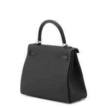 Load image into Gallery viewer, HERMES Kelly Retourne Black Togo Leather Size 25