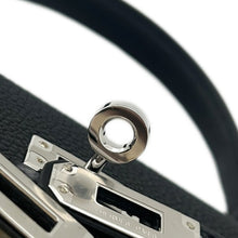 Load image into Gallery viewer, HERMES Kelly Retourne Black Togo Leather Size 25