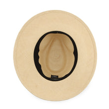 Load image into Gallery viewer, CHANEL CC Logo Ribbon Straw Hat Size M Beige/Black Straw100%