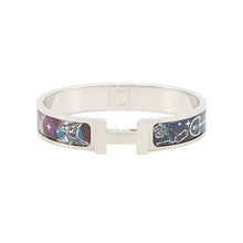 Load image into Gallery viewer, HERMES ClicHH/Ceraphet Fan Bracelet Navy Metal Enamel