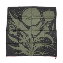 将图像加载到图库查看器中,HERMES Carre 《Bouquet Finale Abeille》 2025AW Size 90 Black/Vert・Roden/RougeH Silk100%