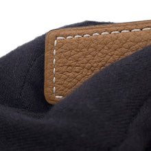 将图像加载到图库查看器中,HERMES Yachting Belt Size 95/1.3" Black/Gold Box Calf Leather Epsom