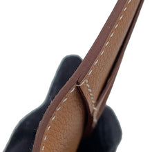 Load image into Gallery viewer, HERMES HSellier Horizontal Card Case Gold Evercolor