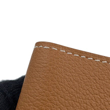 Load image into Gallery viewer, HERMES HSellier Horizontal Card Case Gold Evercolor