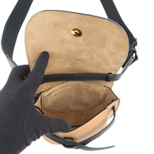 将图像加载到图库查看器中,LOEWE Gate Dual Shoulder Bag Black/Warm DesertA650N46X25 Leather Size Mini