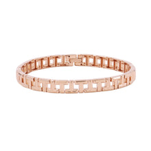 Load image into Gallery viewer, TIFFANY&Co. T True Narrow Bracelet Size Extra large 18K Pink Gold