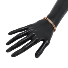 Load image into Gallery viewer, TIFFANY&Co. T True Narrow Bracelet Size Extra large 18K Pink Gold