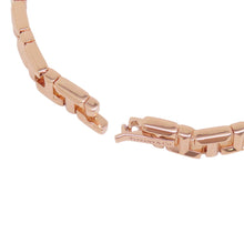 Load image into Gallery viewer, TIFFANY&Co. T True Narrow Bracelet Size Extra large 18K Pink Gold