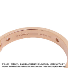 将图像加载到图库查看器中,CARTIER Love Hoop Earrings Size Medium ModelB8301433 18K Pink Gold