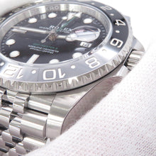 Load image into Gallery viewer, ROLEX GMT Master II W40mm Stainless Steel Black Dial126710GRNR