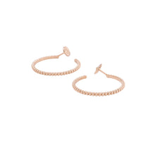 Load image into Gallery viewer, Van Cleef & Arpels Perle GoldPearl hoop earrings Size SmallVCARN9PL00 18K Pink Gold