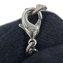 Load image into Gallery viewer, CHANEL CC Logo Rhinestone Faux Pearl Necklace SilverABF723 B20573 U0937 Metal Rhinestone Faux Pearl