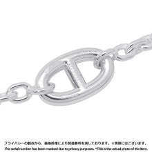 将图像加载到图库查看器中,HERMES Chaine d'Ancre Farandole Bracelet Size SH SV925