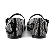 将图像加载到图库查看器中,HERMES Lightweight flat ballet shoes BlackH252057Z Suede Bijoux Size 36