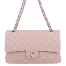 Load image into Gallery viewer, CHANEL Matelasse W flap WChainShoulder Bag PinkA01112 Caviar Leather Size 25