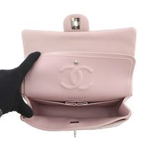 Load image into Gallery viewer, CHANEL Matelasse W flap WChainShoulder Bag PinkA01112 Caviar Leather Size 25