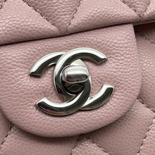 Load image into Gallery viewer, CHANEL Matelasse W flap WChainShoulder Bag PinkA01112 Caviar Leather Size 25