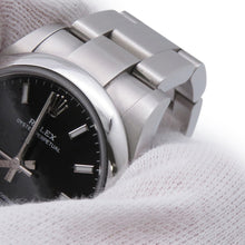 将图像加载到图库查看器中,ROLEX Oyster Perpetual W31mm Stainless Steel Black Dial277200