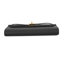 Load image into Gallery viewer, HERMES Kelly wallet long to go Black Epsom