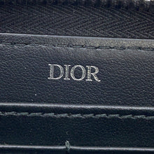Load image into Gallery viewer, Dior CD Icon Long Zip Wallet Black2ESBC252CDI_H00N Grained CalfLeather