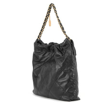 将图像加载到图库查看器中,CHANEL CHANEL22 ChainTote Bag BlackAS3261 Shiny Calf Leather Size Medium