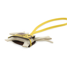 Load image into Gallery viewer, HERMES Rodeo Loveo 24 Craie/Terre/Jaune de Naples Lambskin Swift Leather Size PM