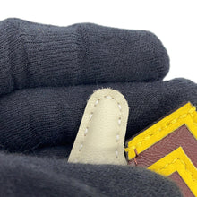 Load image into Gallery viewer, HERMES Rodeo Loveo 24 Craie/Terre/Jaune de Naples Lambskin Swift Leather Size PM