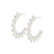 Load image into Gallery viewer, TASAKI Danger Tribe EarringEC-3780-18KWG 18K White Gold