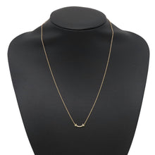 Load image into Gallery viewer, TIFFANY&Co. T Smile Pendant Size Mini62617683 18K Yellow Gold