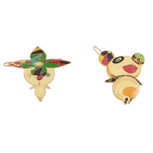 将图像加载到图库查看器中,LOUIS VUITTON Barrette Flower Hat Man/Panda MulticolorM92595 Metal