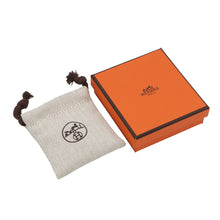 Load image into Gallery viewer, HERMES Pop Ash Earrings Size Mini White Metal Lacquer