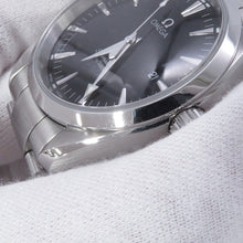 将图像加载到图库查看器中,OMEGA Seamaster Aqua Terra W39.2mm Stainless Steel Black Dial2517.50.00