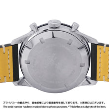 Load image into Gallery viewer, BREITLING Classic AVI REF. 765 Re-Edition W41mm Stainless Steel Leather Black DialAB09451A1B1X1