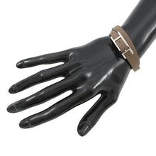 将图像加载到图库查看器中,HERMES Be Api de Bourtour Bracelet Size T3 Etoupe/Nata Swift Leather
