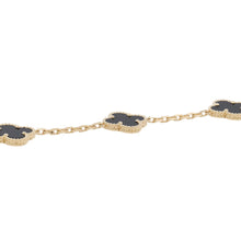 Load image into Gallery viewer, Van Cleef & Arpels Vintage Alhambra Bracelet 5 motifsVCARA41300 18K Yellow Gold