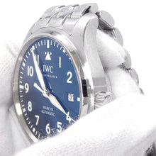 将图像加载到图库查看器中,IWC Pilot's Watch Mark XX W40mm Stainless Steel Blue DialIW328204