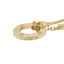 Load image into Gallery viewer, CARTIER Love Circle Diamond NecklaceB7219500 18K Yellow Gold