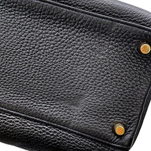 Load image into Gallery viewer, HERMES Kelly Retourne Black Togo Leather Size 35