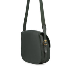 Load image into Gallery viewer, HERMES Duffle Shoulder Bag Green Box Calf Leather