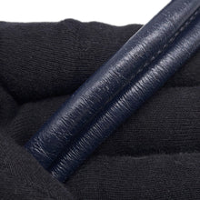 Load image into Gallery viewer, HERMES Wood Shoulder Bag Navy Box Calf Leather
