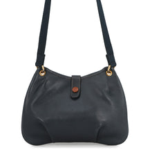Load image into Gallery viewer, HERMES Rodeo Shoulder Bag Navy Leather