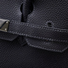 将图像加载到图库查看器中,HERMES Birkin Blue Indigo/Blue Jean Togo Leather Size 30