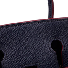 将图像加载到图库查看器中,HERMES Birkin Contour Blue Indigo/Rouge H Epsom Size 25