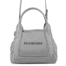 Load image into Gallery viewer, BALENCIAGA Navy Kabas Gray390346 Nylon Size XS