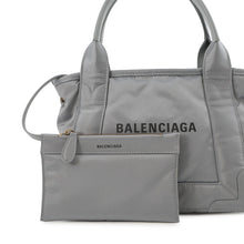 Load image into Gallery viewer, BALENCIAGA Navy Kabas Gray390346 Nylon Size XS