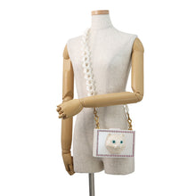Load image into Gallery viewer, GUCCI Cat Shoulder Bag White500259 Plastic